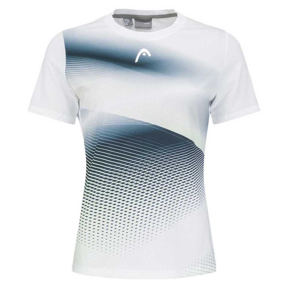 Head Racket Performance Short Sleeve T-shirt Weiß L Frau von Head Racket