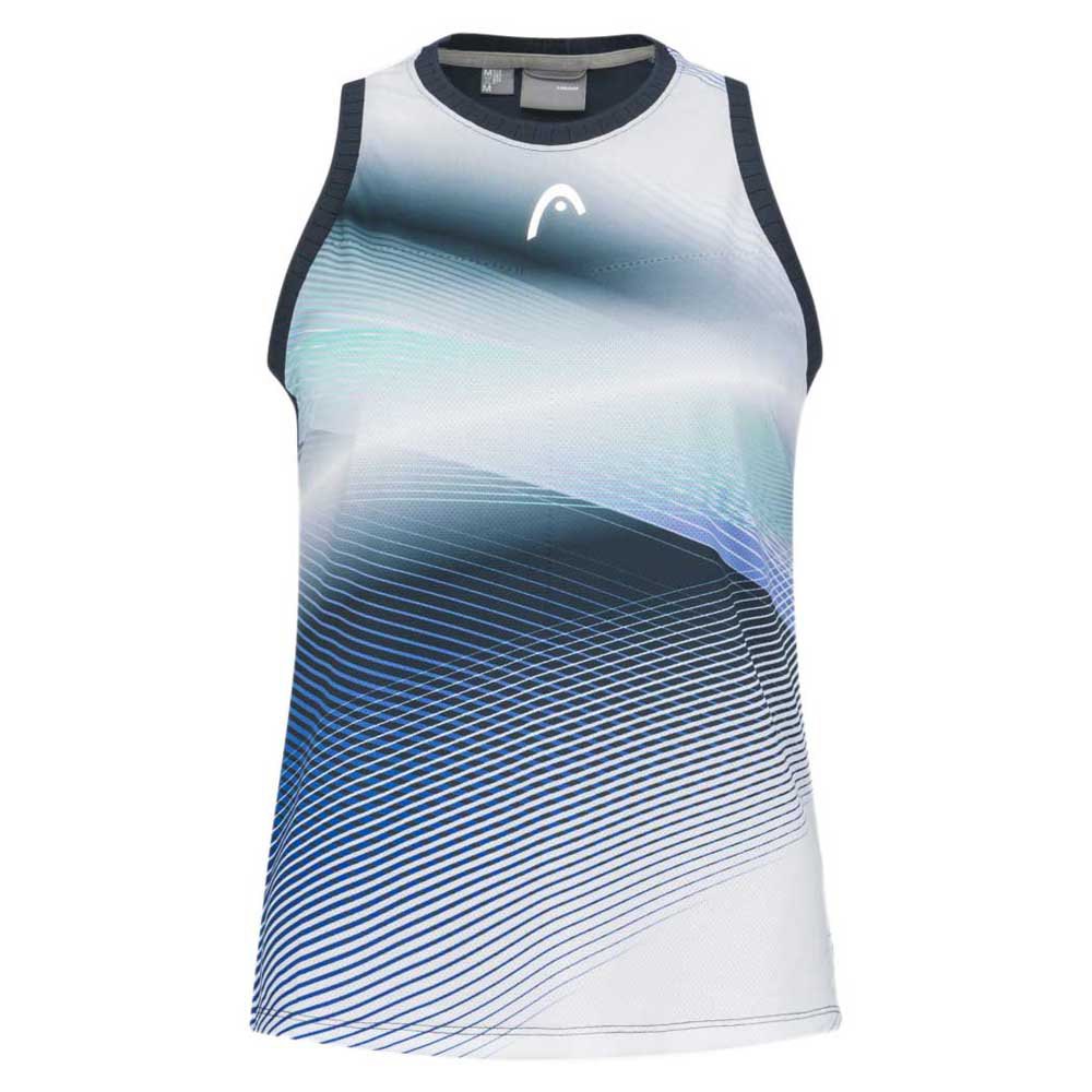 Head Racket Performance Sleeveless T-shirt Blau M Frau von Head Racket