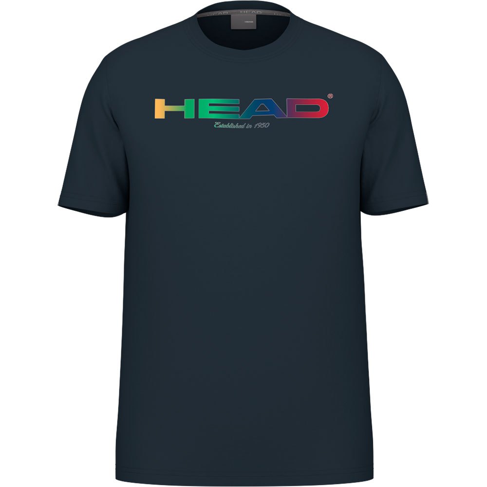 Head Racket Rainbow Short Sleeve T-shirt Blau L Mann Head Racket Rainbow Short Sleeve T-shirt Blau L Mann von Head Racket