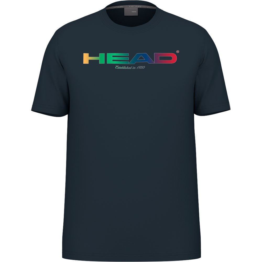 Head Racket Rainbow Short Sleeve T-shirt Blau M Mann von Head Racket