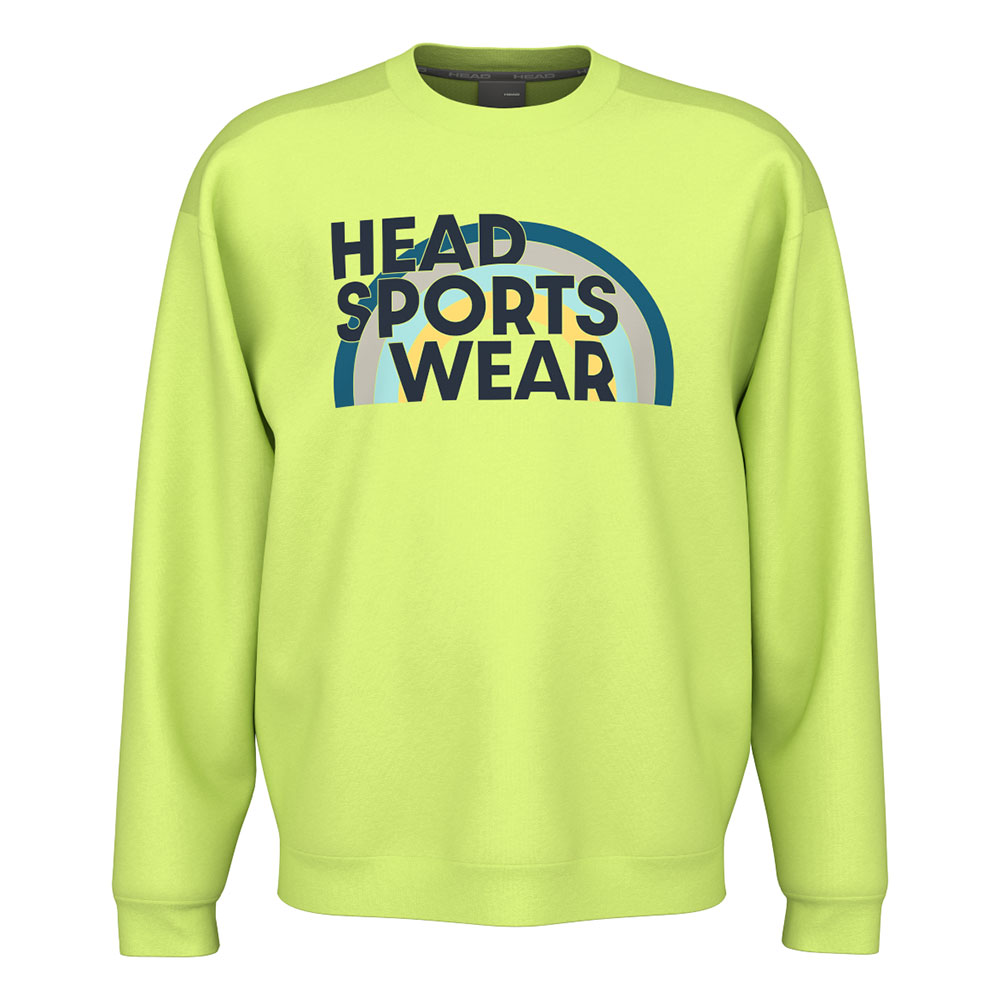 Head Racket Rally Sweatshirt Gelb L Mann Head Racket Rally Sweatshirt Gelb L Mann von Head Racket