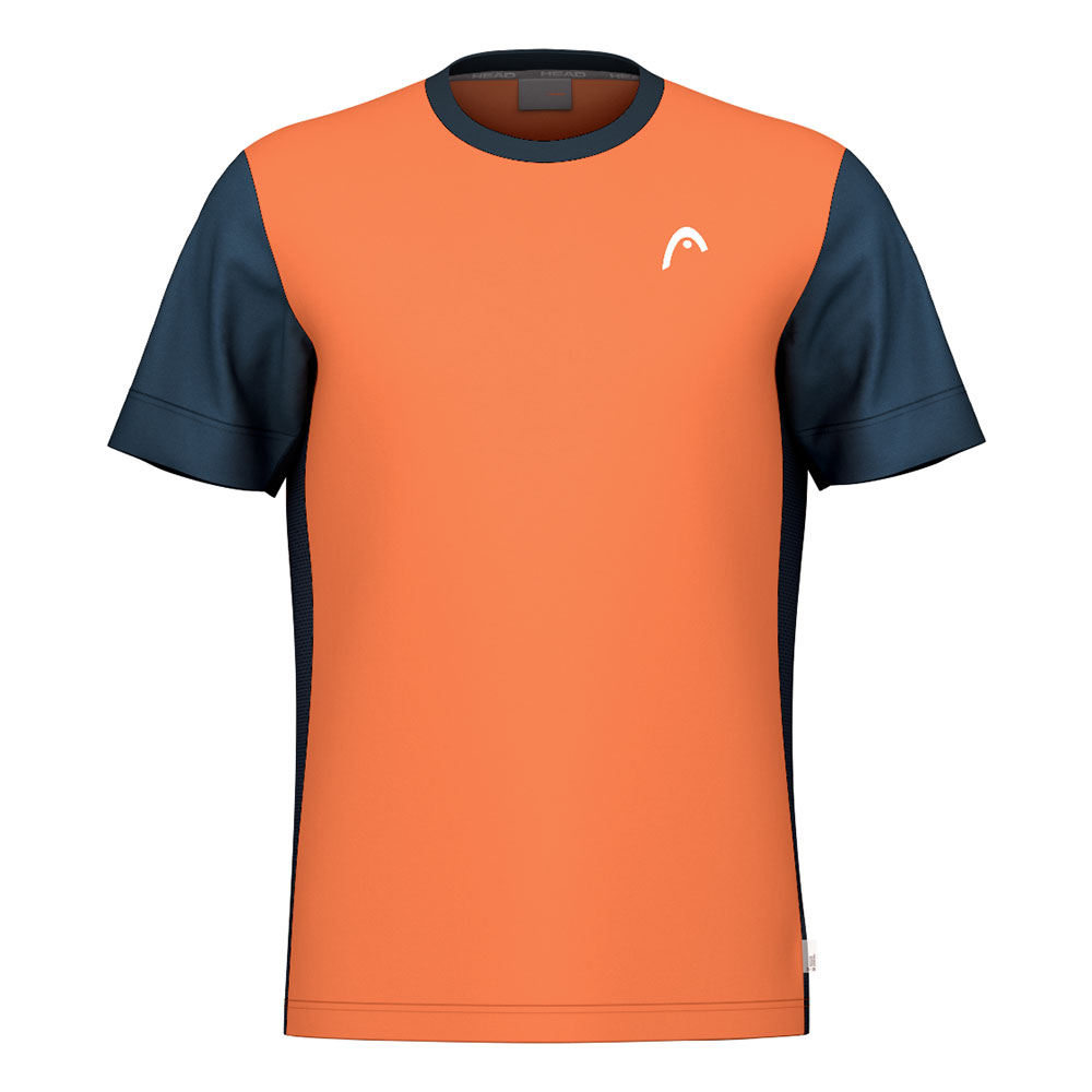 Head Racket Slice Short Sleeve T-shirt Orange L Mann Head Racket Slice Short Sleeve T-shirt Orange L Mann von Head Racket