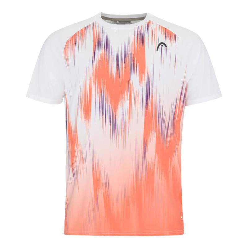 Head Racket Topspin Short Sleeve T-shirt Weiß,Orange M Mann von Head Racket