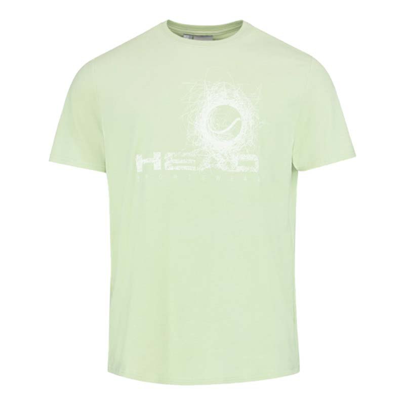 Head Racket Vision Short Sleeve T-shirt Grün XL Mann von Head Racket