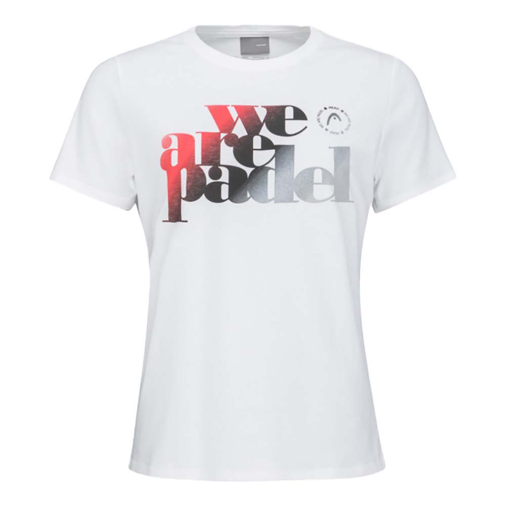 Head Racket We Are Padel Ii Short Sleeve T-shirt Weiß XS Frau von Head Racket