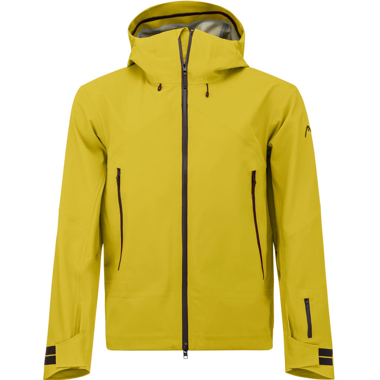 Head Skiwear Herren unwattierte kürzere Shell Jacke KORE II yellow Head Skiwear Herren unwattierte kürzere Shell Jacke KORE II yellow von Head Skiwear