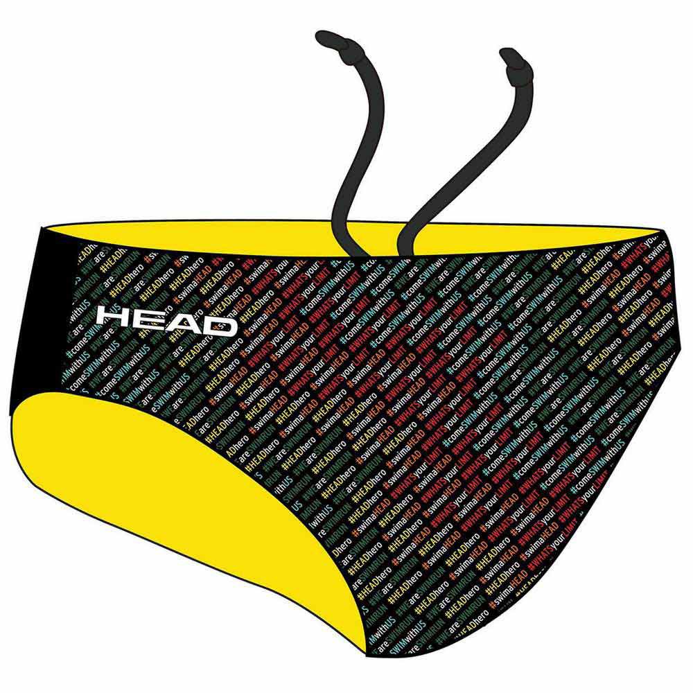 Head Swimming Team Printed 5 Swimming Brief Schwarz XS Mann von Head Swimming