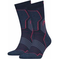 2er Pack HEAD Crew Wandersocken pink/blue 43-46 2er Pack HEAD Crew Wandersocken pink/blue 43-46 von Head