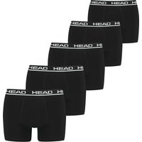 5er Pack HEAD Basic Boxershorts Herren 010 - black L von Head