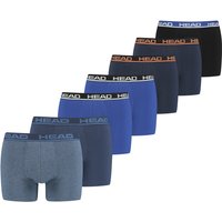 7er Pack HEAD Basic Boxershorts Herren 004 - blue combo L von Head