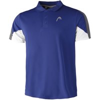 Head Club 22 Tech Polo Herren Blau - S Head Club 22 Tech Polo Herren Blau - S von Head