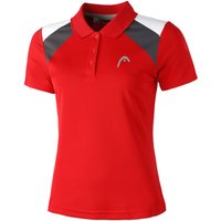 Head Club Polo Damen Rot - Xs von Head