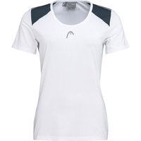 HEAD Club 22 Tech T-Shirt Damen in weiß, Größe: M von Head