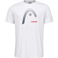 HEAD Club Carl T-Shirt Herren in weiß, Größe: L von Head