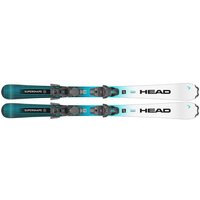 HEAD Kinder All-Mountain Ski Supershape Team Easy + JRS 4.5 GW C von Head