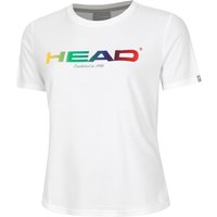 HEAD Rainbow T-Shirt Damen in weiß, Größe: XL von Head