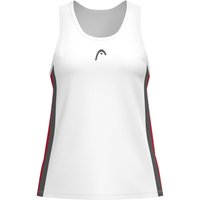 Head Club 25 Tech Tank-top Damen Rot - L von Head