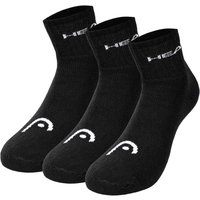 Head Club Short Crew Tennissocken 3er Pack Schwarz von Head