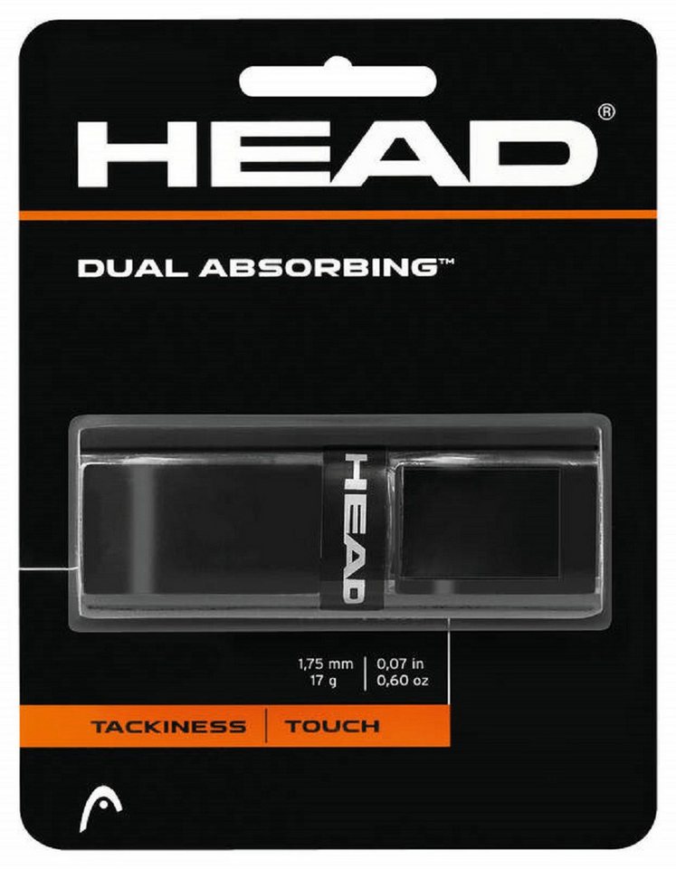 Head Griffband HEAD Dual Absorbing Basisgrip in schwarz Head Griffband HEAD Dual Absorbing Basisgrip in schwarz von Head