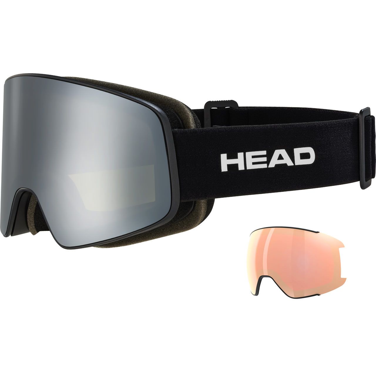 Head Horizon Race chrome black + Ersatzscheibe Head Horizon Race chrome black + Ersatzscheibe von Head
