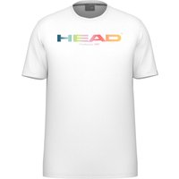 Head Rainbow T-shirt Herren Weiß - S Head Rainbow T-shirt Herren Weiß - S von Head