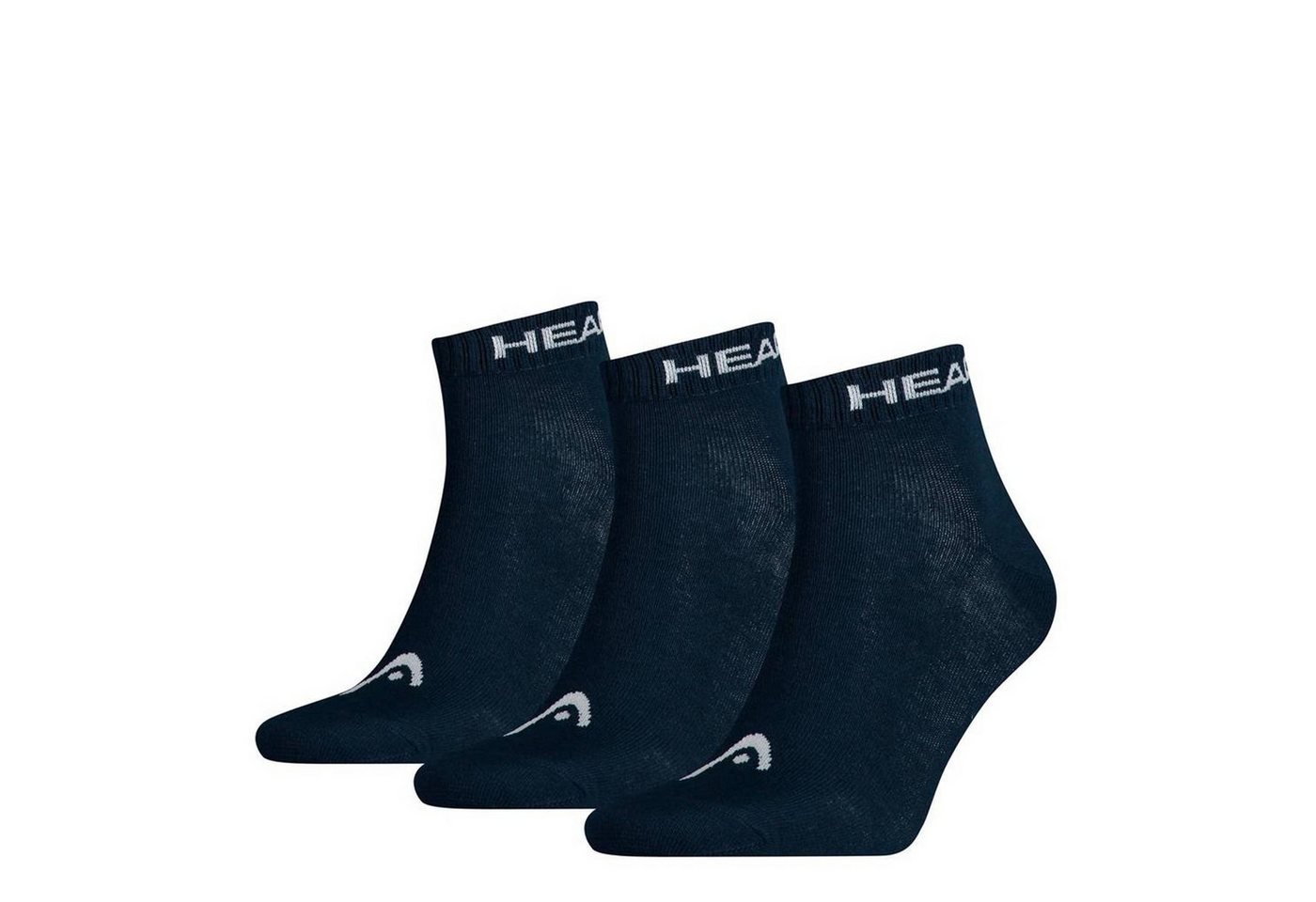 Head Sneakersocken Unisex Socken 3er Pack Baumwollmischung - (Packung, 3er Pack) Head Sneakersocken Unisex Socken 3er Pack Baumwollmischung - (Packung, 3er Pack) von Head