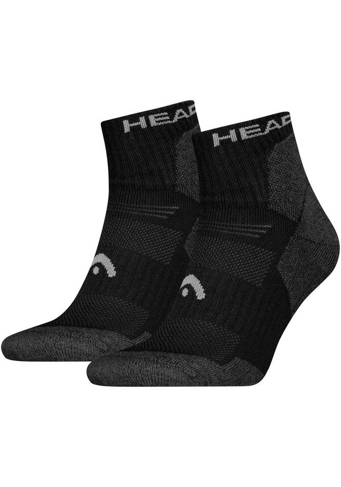 Head Kurzsocken HEAD HIKING ALL CLIMATES QUARTER 2P (2-Paar, 2 Paar) mit Logostickerei Head Kurzsocken HEAD HIKING ALL CLIMATES QUARTER 2P (2-Paar, 2 Paar) mit Logostickerei von Head