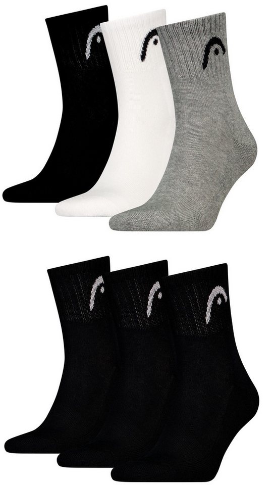 Head Sportsocken Head Short Crew Sportsocken im 6er Pack (6-Paar, 6er Pack) von Head