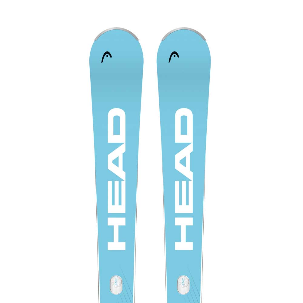 Head Worldcup Rebels E-sl Pro Sw + Freeflexf 14 Gw Alpine Skis Pack Blau 165 von Head