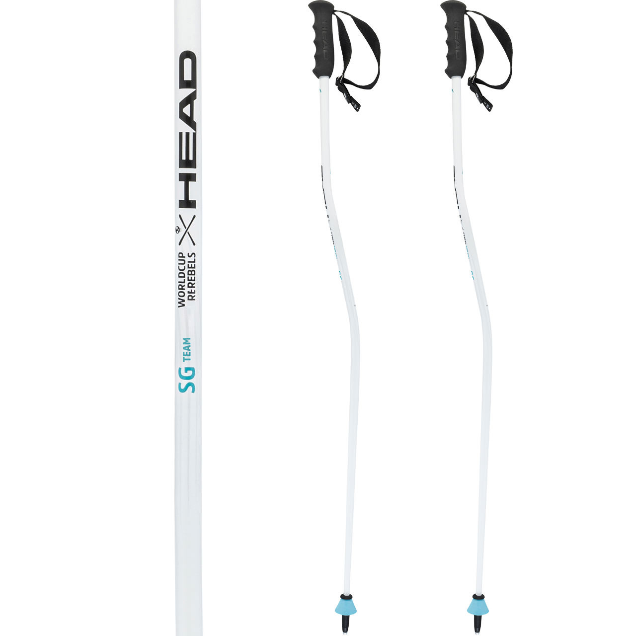 Head Worldcup SG Junior wht/blk/speed blue Stöcke Head Worldcup SG Junior wht/blk/speed blue Stöcke von Head