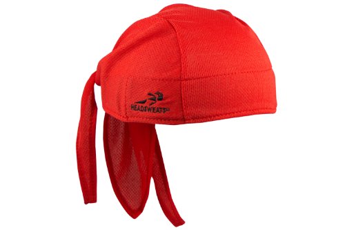 Headsweats Classic Bandana Piraten-Kopftuch, Rot, One Size, 8800 803 Headsweats Classic Bandana Piraten-Kopftuch, Rot, One Size, 8800 803 von Headsweats