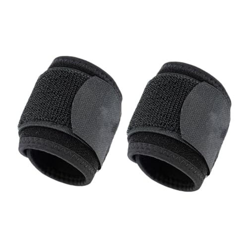 Healeved 2St Armband Handgelenkschutz Handgelenkbandagen Fitnessstudio Arm Ärmel Daumenstütze handgelenkschoner Fitness Wrist Support sportlicher Schutz schützende Armbänder Polyester Black von Healeved