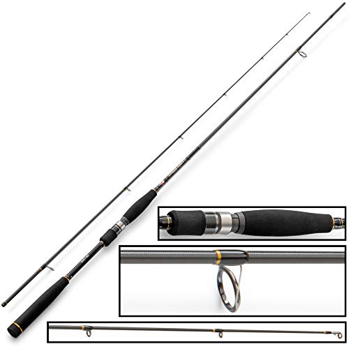 Hearty Rise 832 MH Zander Force II 2,51m 7-32g - Spinnrute zum Jiggen auf Zander, Gummifischrute zum Zanderfischen, Raubfischrute zum Spinnangeln Hearty Rise 832 MH Zander Force II 2,51m 7-32g - Spinnrute zum Jiggen auf Zander, Gummifischrute zum Zanderfischen, Raubfischrute zum Spinnangeln von Hearty Rise