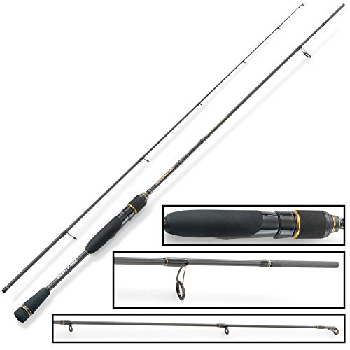Hearty Rise Evolution III 712 XS 2,17m 14-80g - Spinnrute zum Kunstköderangeln auf Zander & Hecht, Zanderrute, Hechtrute, Gummifischrute Hearty Rise Evolution III 712 XS 2,17m 14-80g - Spinnrute zum Kunstköderangeln auf Zander & Hecht, Zanderrute, Hechtrute, Gummifischrute von Hearty Rise