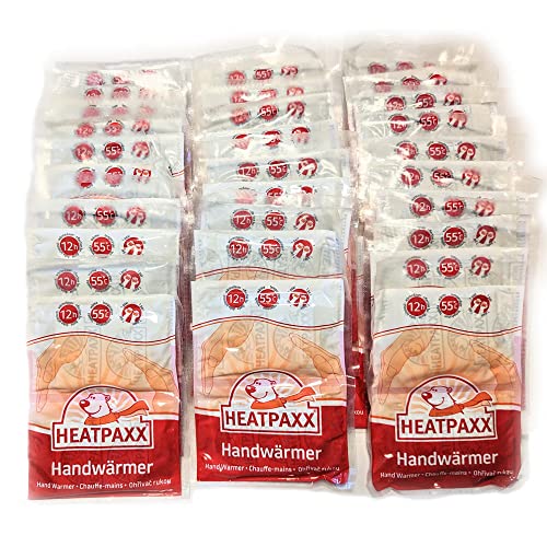 HeatPaxx Handwärmer | 30 Paar | EXTRA WARM | Handliche Taschenwärmer, Wärmekissen für unterwegs | auch gut im Handschuh beim Raynaud Syndrom von HeatPaxx