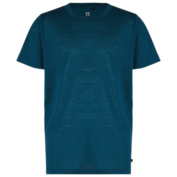 Heber Peak - Kid's MerinoMix150 PineconeHe. T-Shirt - Merinoshirt Gr 140 blau von Heber Peak
