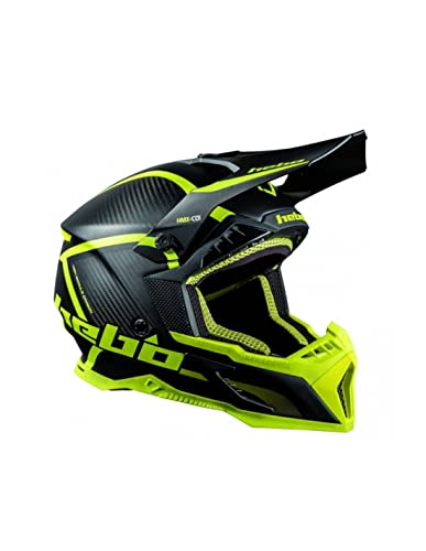 Hebo MX Legend Carbon Enduro Helm Erwachsene Unisex, Lima, Xs von Hebo