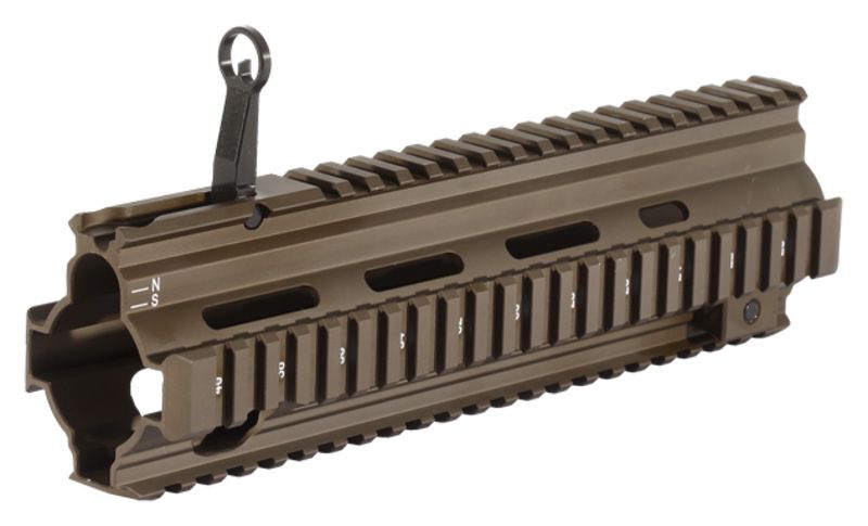 Heckler & Koch HK416 / MR223 Picatinny Handschutz mit integriertem Klappkorn Heckler & Koch HK416 / MR223 Picatinny Handschutz mit integriertem Klappkorn von Heckler & Koch
