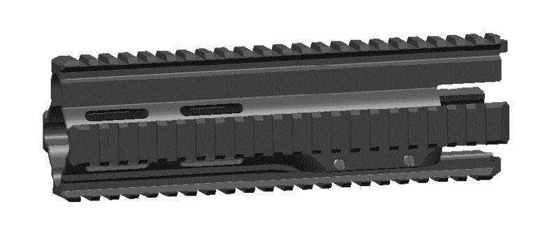 Heckler & Koch HK417 / MR308 9" Picatinny Handschutz Heckler & Koch HK417 / MR308 9" Picatinny Handschutz von Heckler & Koch