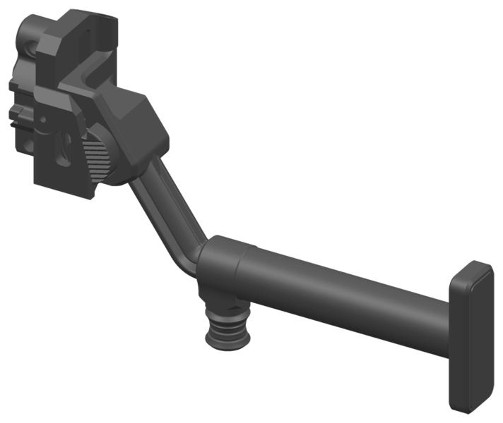 Heckler & Koch MP5K Schulterstütze klappbar und gekröpft Heckler & Koch MP5K Schulterstütze klappbar und gekröpft von Heckler & Koch