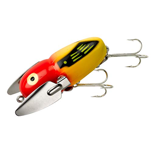 Heddon Unisex-Erwachsene X9120YRH Crazy Crawler, 7,5 cm, 1,5 l, Yellow Hornet, gelb, 2 3/8-Inch Heddon Unisex-Erwachsene X9120YRH Crazy Crawler, 7,5 cm, 1,5 l, Yellow Hornet, gelb, 2 3/8-Inch von Heddon