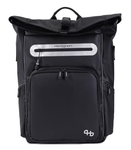 Hedgren ROLL UP BACKPACK L BLACK L Unisex Erwachsene, schwarz, L, Casual Hedgren ROLL UP BACKPACK L BLACK L Unisex Erwachsene, schwarz, L, Casual von Hedgren