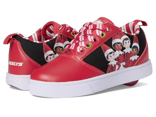 HEELYS Unisex-Kinder Elf on The Shelf Pro 20 (kleine große Kinder/Erwachsene) mit Rollabsatz, Rot/Mehrfarbig, 8 Big Kid von Heelys