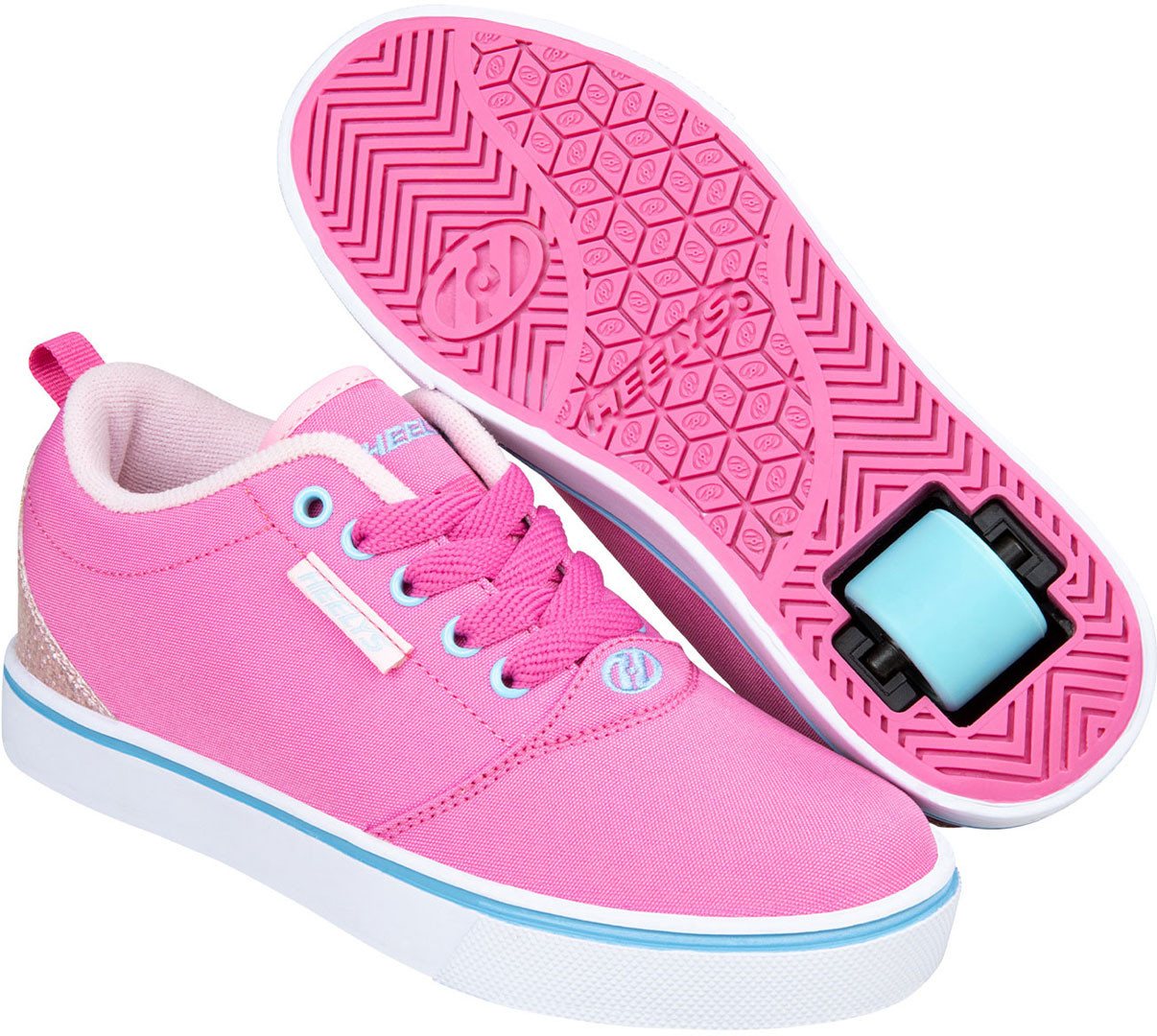 Heelys Rollschuhe HEELYS PRO 20 Schuh pink/light pink/turquise canvas Heelys Rollschuhe HEELYS PRO 20 Schuh pink/light pink/turquise canvas von Heelys