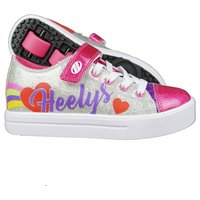 Heelys X2 Snazzy Silver Rainbow Heart Fundgrube von Heelys