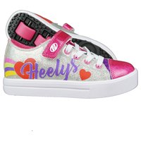 Heelys X2 Snazzy Silver Rainbow Heart von Heelys