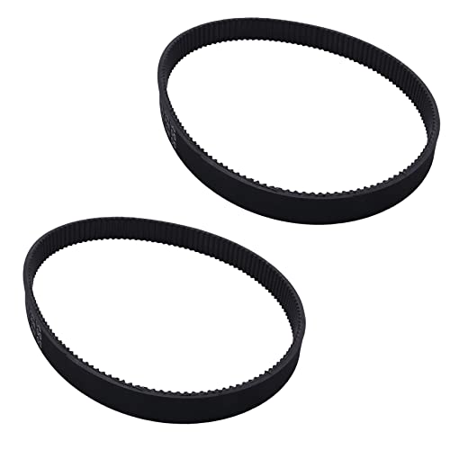 Heiikiuy 2X -420-12 Schwarz Rubber Antriebs Riemen Rund Belt Linie Ring Fahrrad Elektor Fahrrad Scooter DIY von Heiikiuy