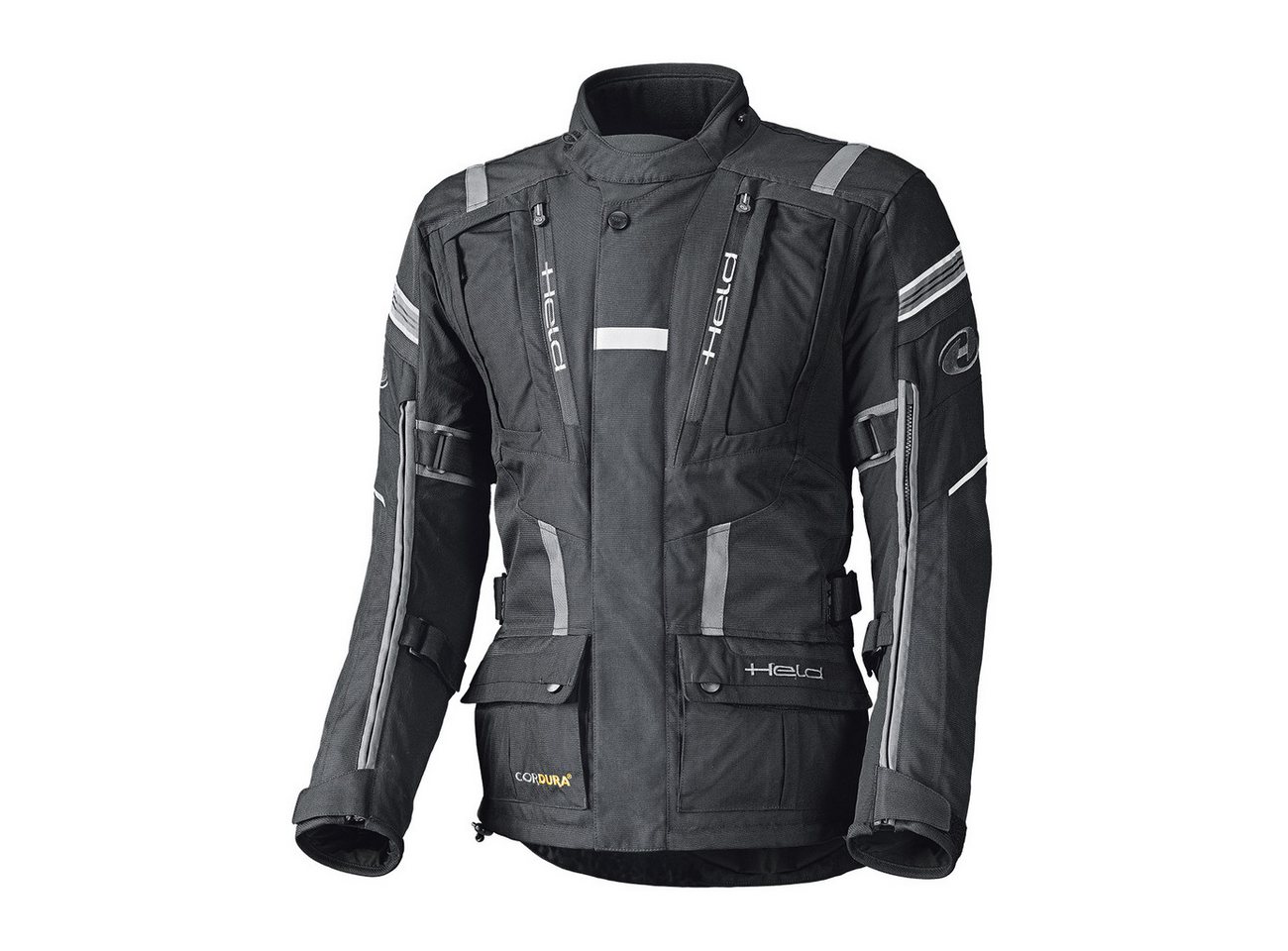 Held Biker Fashion Motorradjacke Held Hakuna II Herren Jacke schwarz-grau von Held Biker Fashion