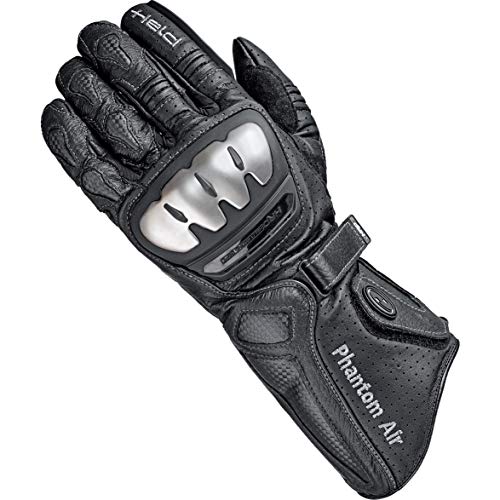 Held Motorradhandschuhe lang Motorrad Handschuh Phantom Air Handschuh schwarz 9,5, Herren, Sportler, Sommer, Leder Held Motorradhandschuhe lang Motorrad Handschuh Phantom Air Handschuh schwarz 9,5, Herren, Sportler, Sommer, Leder von Held