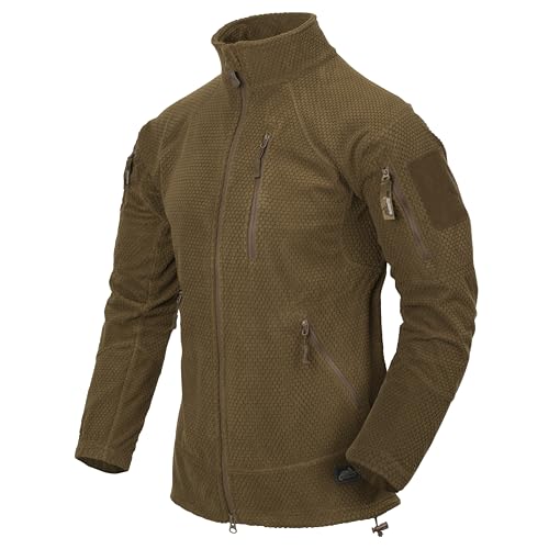 Helikon-Tex Alpha Tactical -Grid Fleece- Jacke Coyote von Helikon-Tex